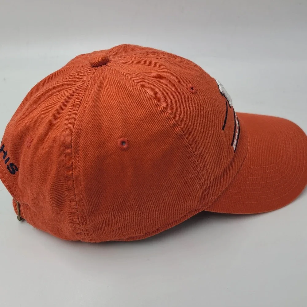 Hard Rock Cafe Hat‎ Strapback The Game Split Bar Orange Memphis Adjustable Men
